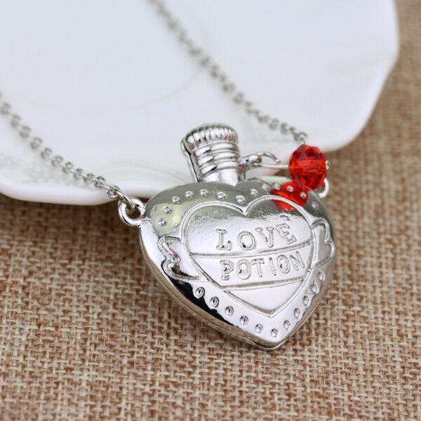 Fashion Necklace Love Poison Love Pill Bottle Pendant Valentines Day Gift - Image 5