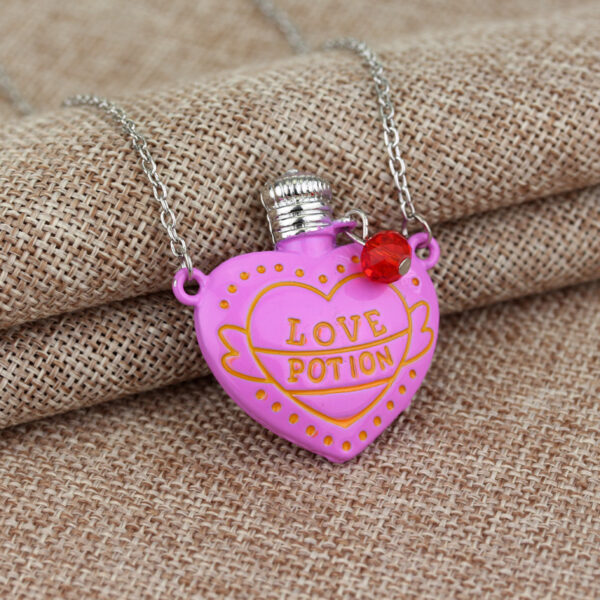 Fashion Necklace Love Poison Love Pill Bottle Pendant Valentines Day Gift - Image 4