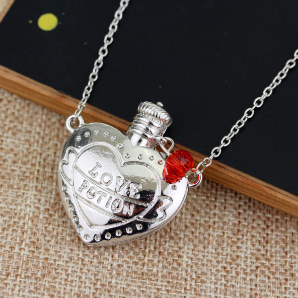 Fashion Necklace Love Poison Love Pill Bottle Pendant Valentines Day Gift - Image 2