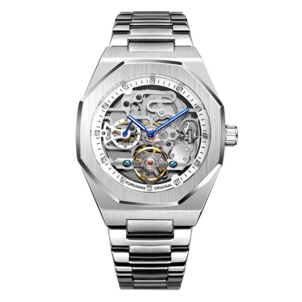 Tourbillon Automatic Skeleton Mechanical Watch - Image 2