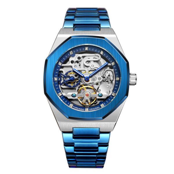 Tourbillon Automatic Skeleton Mechanical Watch - Image 5