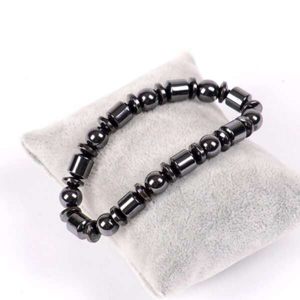 Weight Loss Black Stone Magnetic Therapy Braclet - Image 2