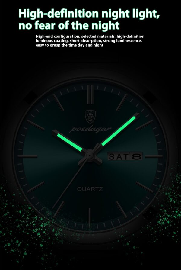 Ultra-thin Men's Watch Waterproof Luminous Quartz Watch - Image 7