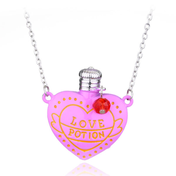 Fashion Necklace Love Poison Love Pill Bottle Pendant Valentines Day Gift - Image 6