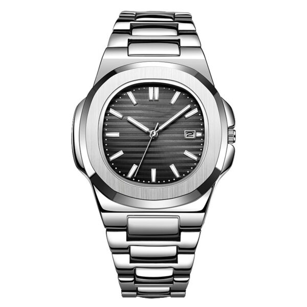 Fashion Steel Belt Calendar Luminous Watch Men - Image 7