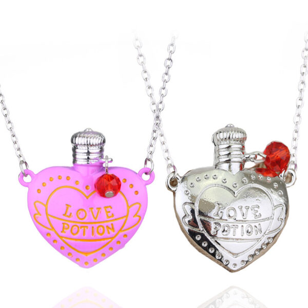 Fashion Necklace Love Poison Love Pill Bottle Pendant Valentines Day Gift - Image 3