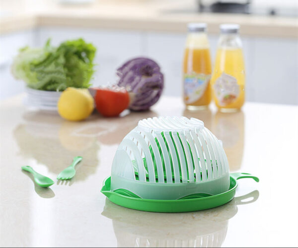 Creative Salad Cutter Fruit and Vegetable Cutter - Image 4