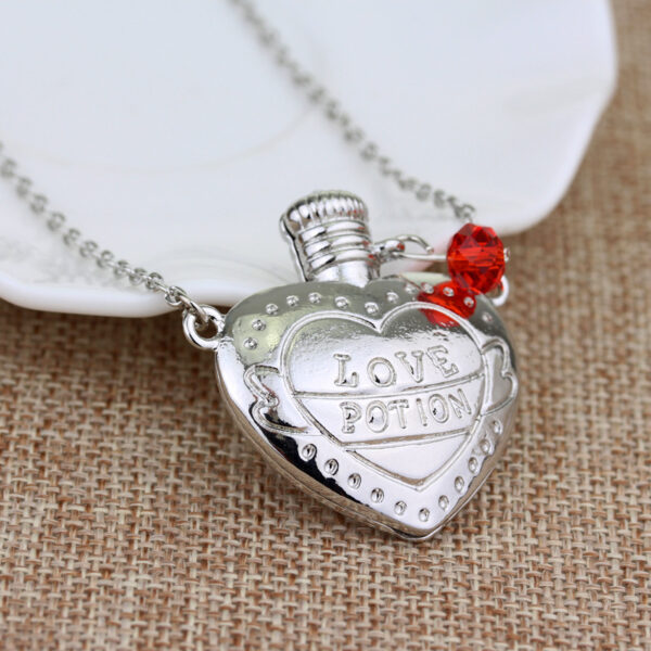 Fashion Necklace Love Poison Love Pill Bottle Pendant Valentines Day Gift - Image 7