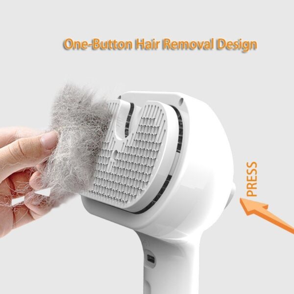 Pet Comb Self Cleaning Pets Hair Remover Brush For Dogs Grooming Tools Dematting Comb Built-in Mist Humidifier Pet Products - Image 6