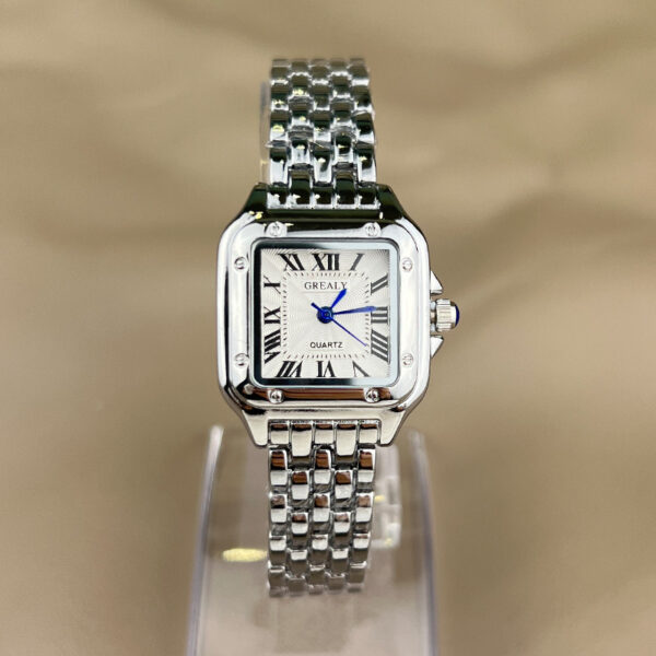 Steel Strip Roman Scale Watch - Image 7