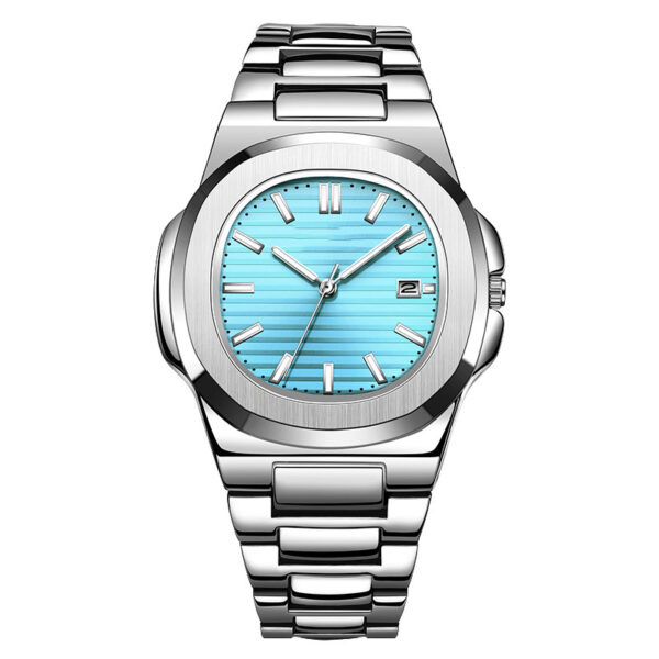 Fashion Steel Belt Calendar Luminous Watch Men - Image 3